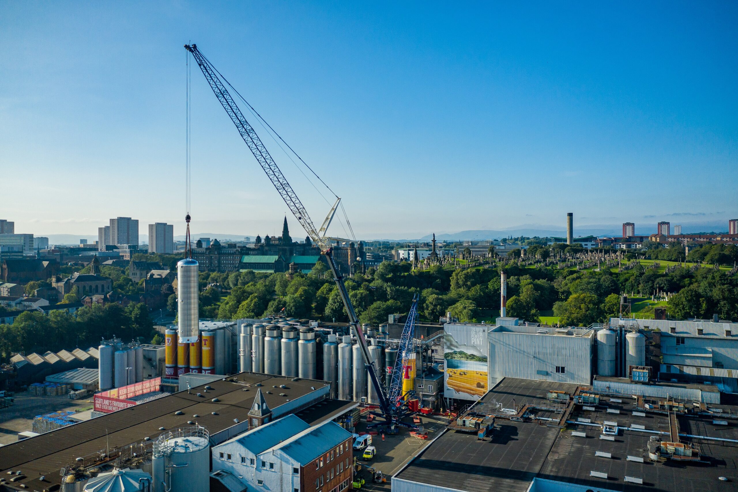 Carbon Recapture Facility install at Wellpark